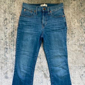 Madewell eco edition curvy Cali Demi boot jeans 26